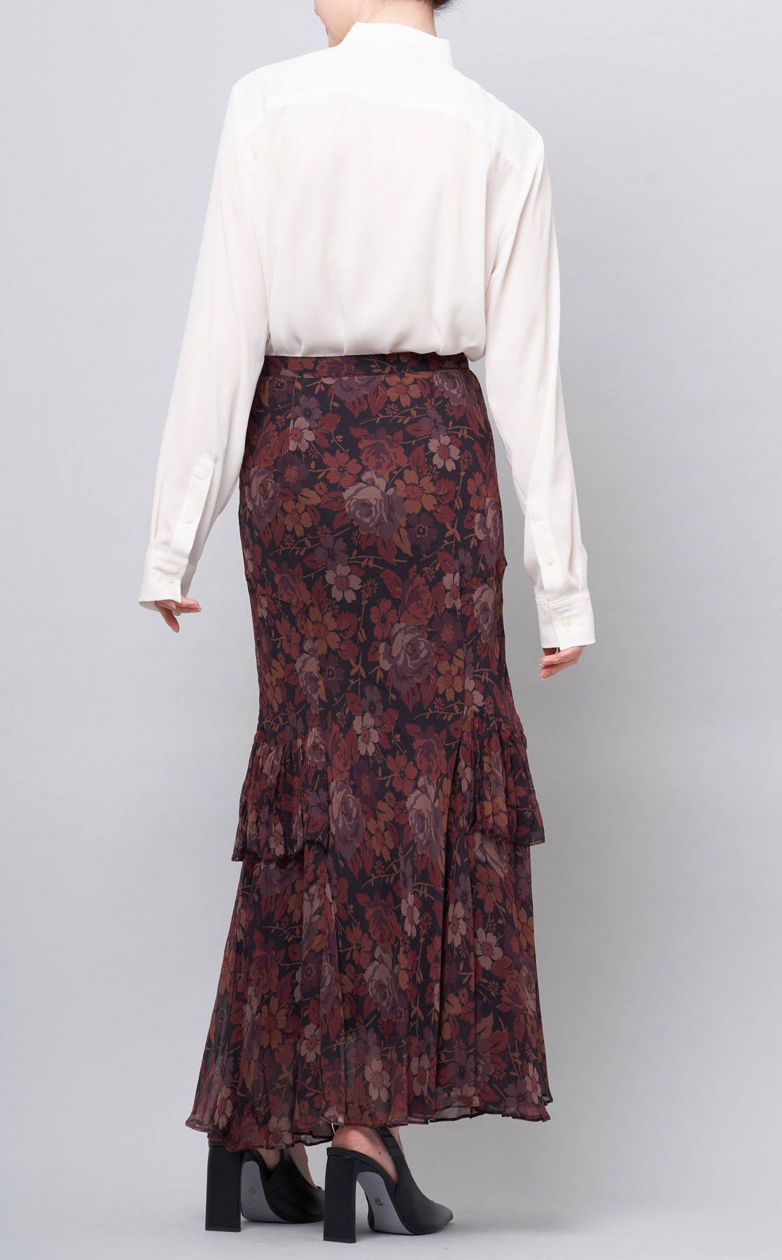 ラルフローレン　RALPHLAUREN　ブラウス　ボウタイ　フリル　ピンタック Lauren Ralph Lauren｜ボウタイフリルシャツ