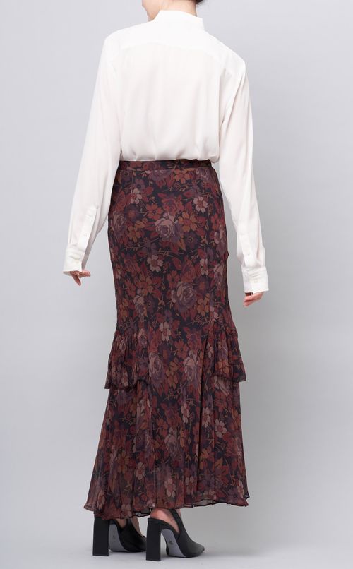 ボウタイフリルシャツ