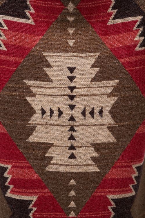 トライバル柄ブランケットスカート