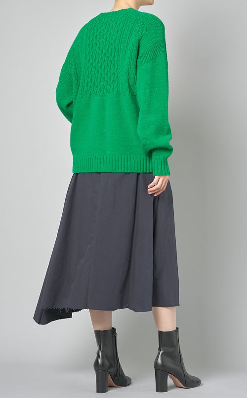 ピーチタフタイレヘムタックスカート