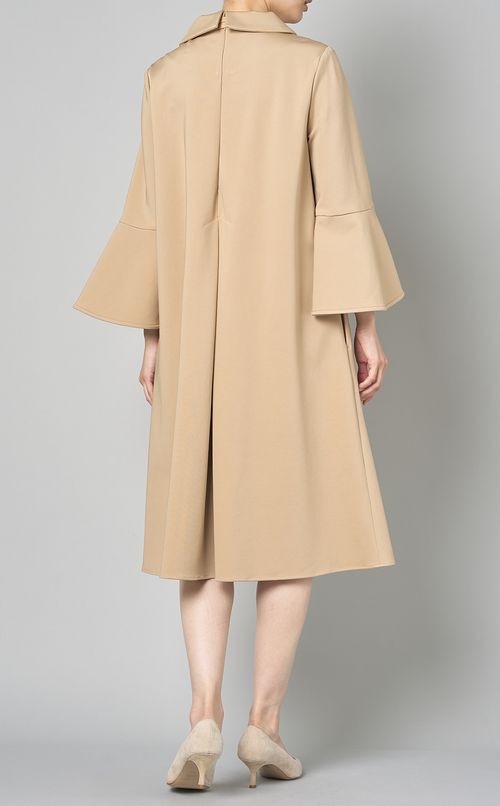 コンパクトジャージースカーフドレス