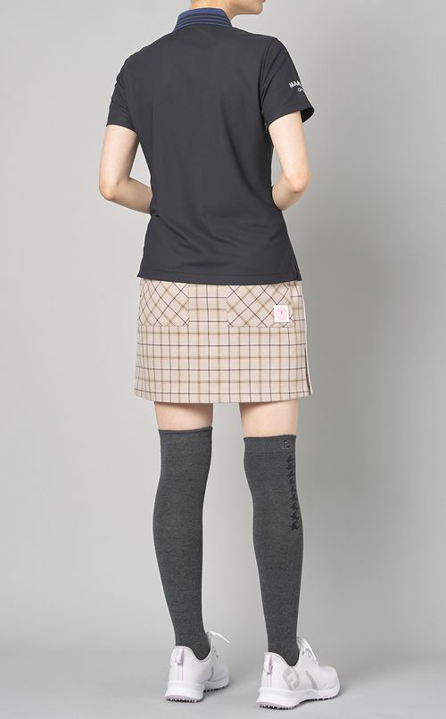 【手洗い可】ラインカラーポロシャツ