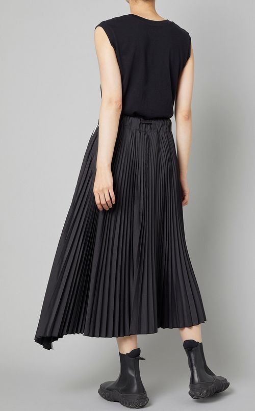 プリーツイージースカート