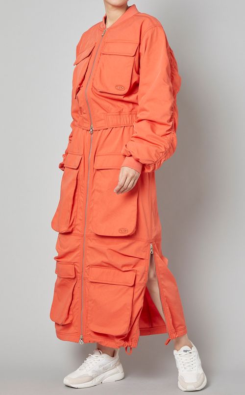 フロントポケットジップショートブルゾン