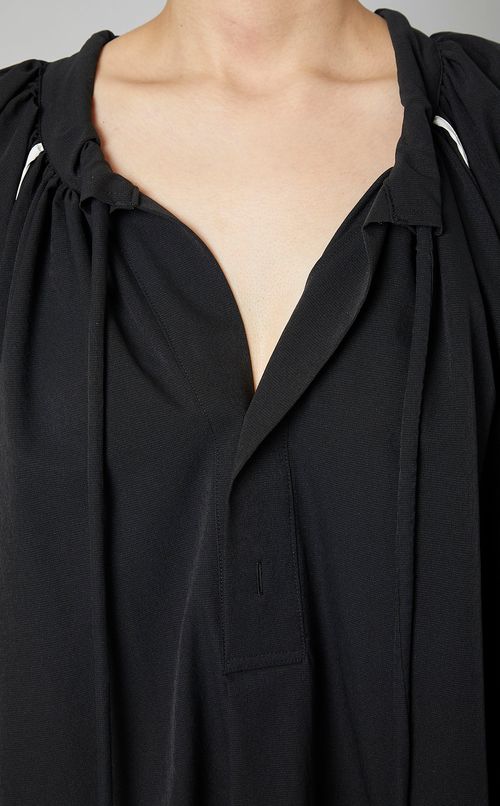 オーバーサイズギャザードレス