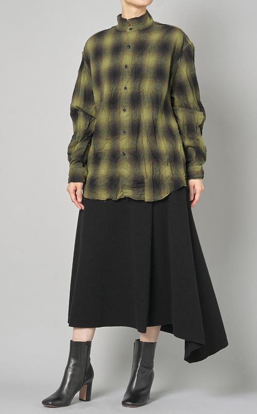 ウールシープモッサイレヘムスカート