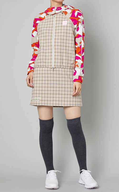 プリントミックスフーディパーカー