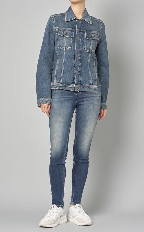 ハイライズスキニーデニムパンツ