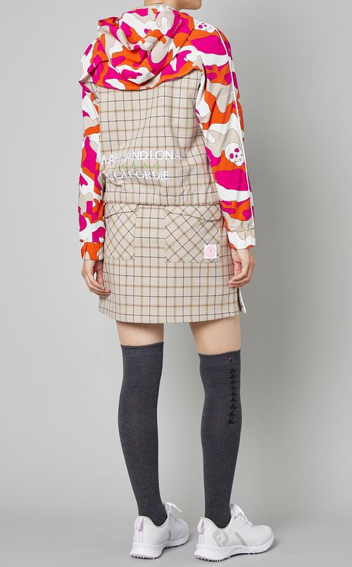 プリントミックスフーディパーカー