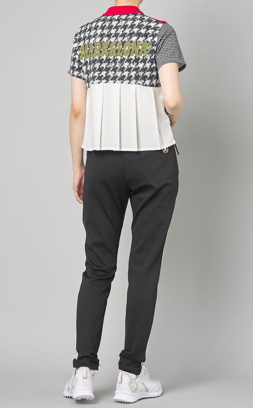 【手洗い可】サイドラインスリムパンツ