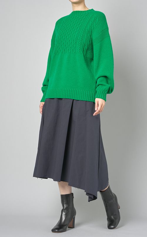 ピーチタフタイレヘムタックスカート