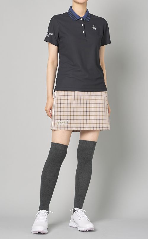 【手洗い可】ラインカラーポロシャツ