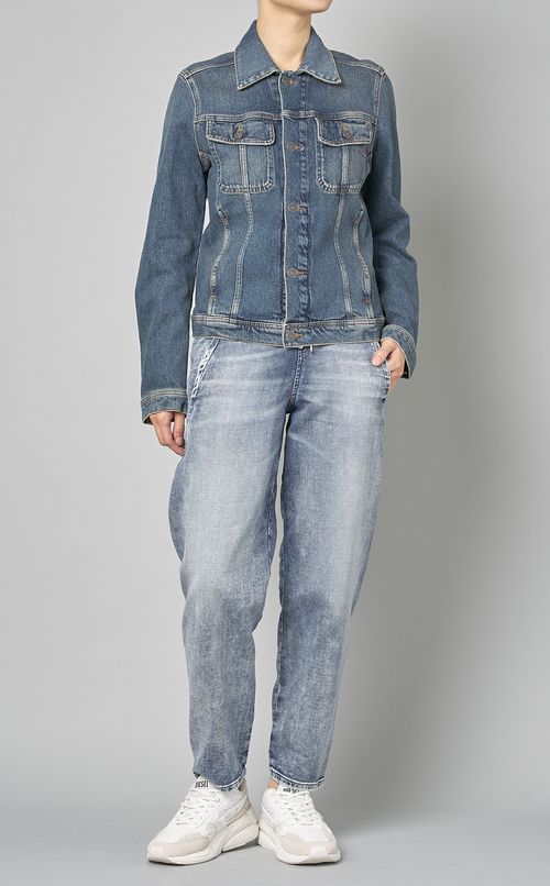 ロングスリーブデニムジャケット