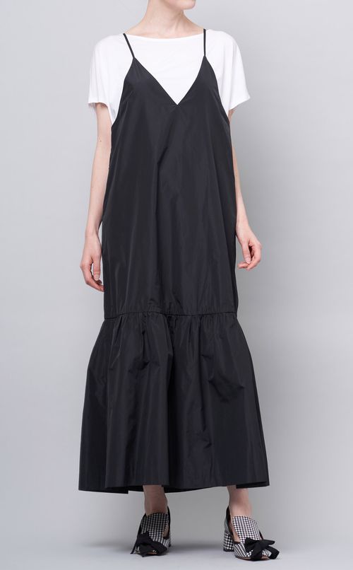 タフタキャミソールワンピース