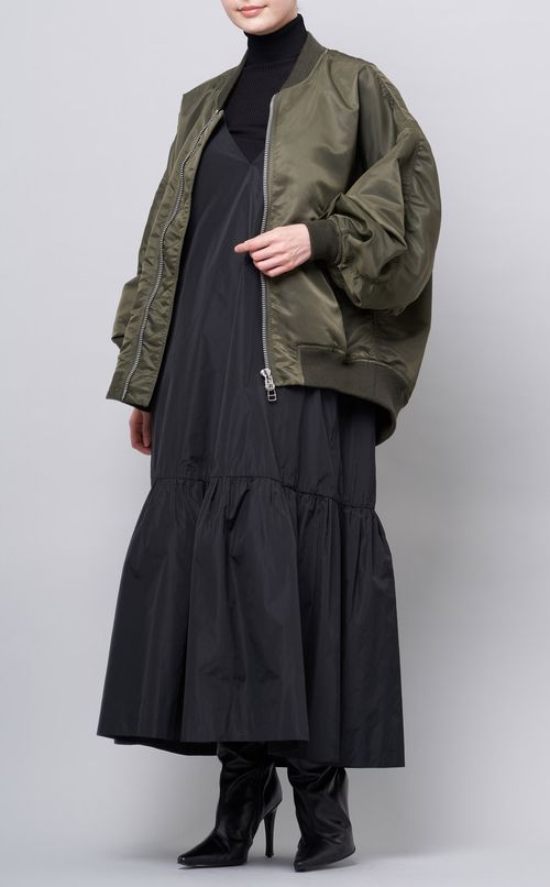 タフタキャミソールワンピース