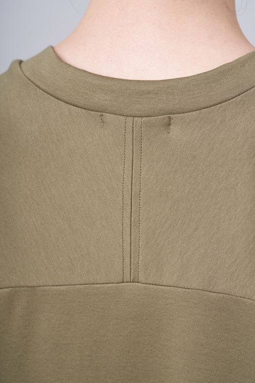 カットソーティアードワンピース