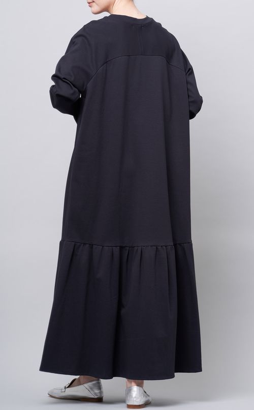 カットソーティアードワンピース