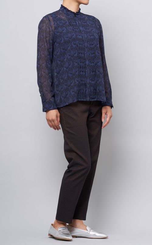 ドットジャガードパンツ