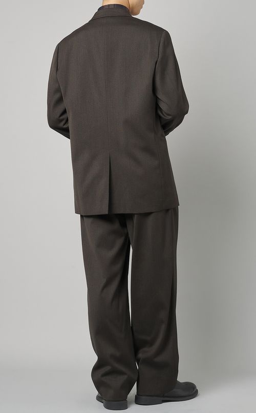 メランジウールギャバジャケット