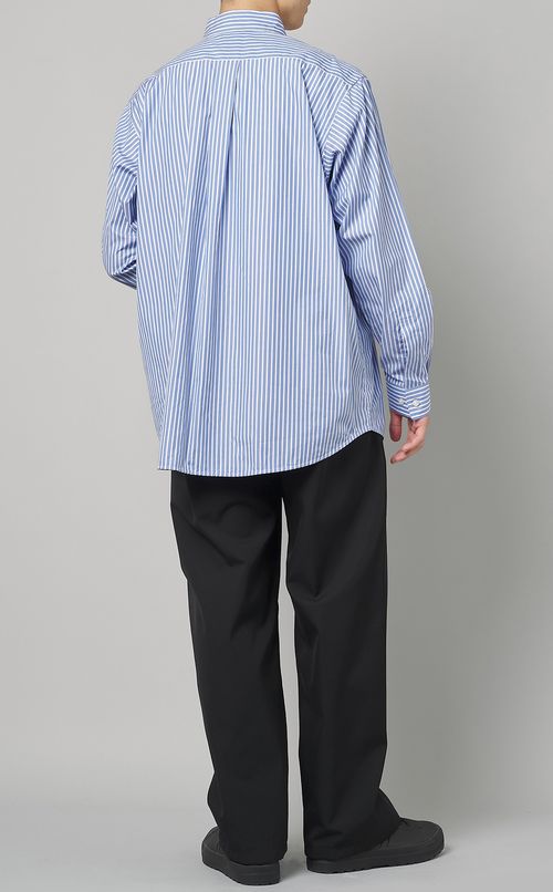 フィンクスコットンボタンダウンシャツ