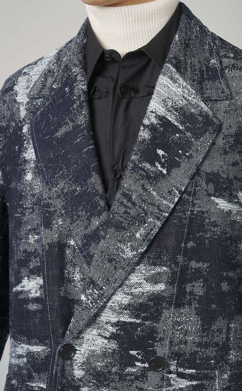 デニムチェスターコート