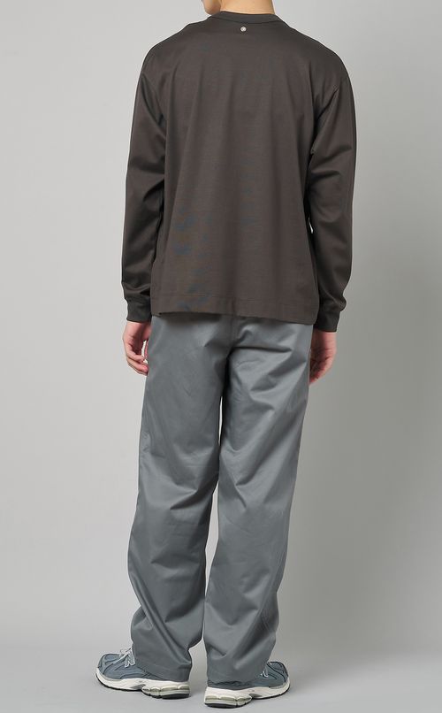 コットンジャージーロングTシャツ