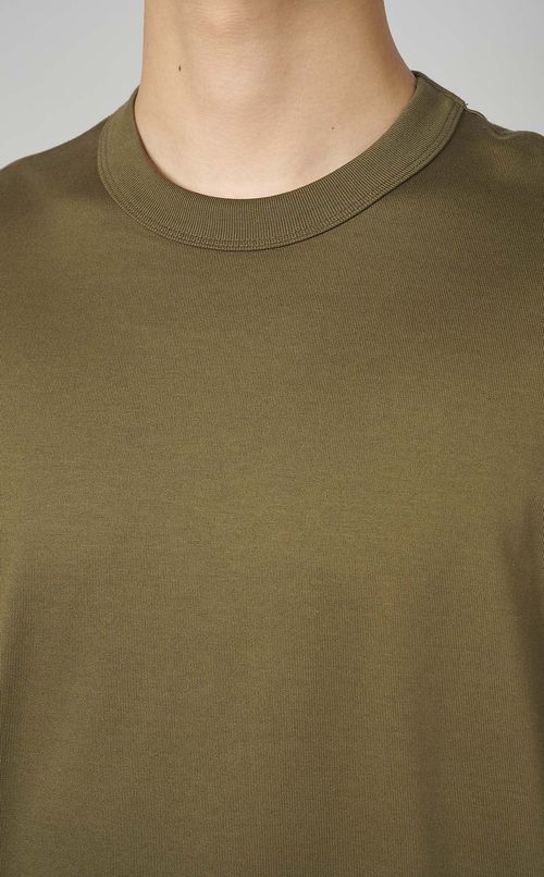 コットンジャージーロングTシャツ