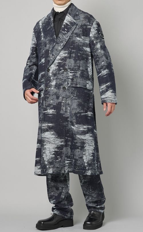 デニムチェスターコート