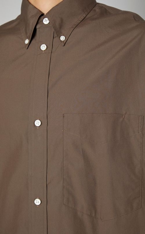 フィンクスコットンボタンダウンシャツ