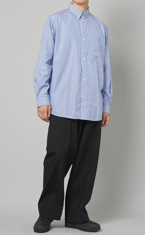 フィンクスコットンボタンダウンシャツ