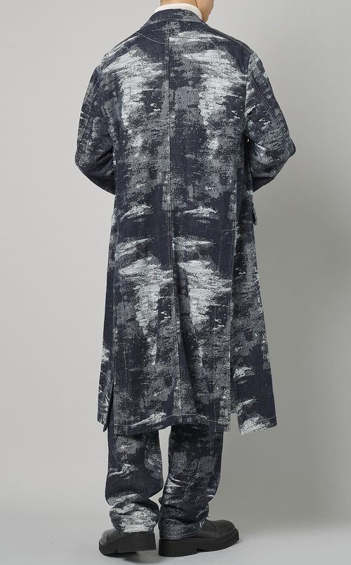 デニムチェスターコート