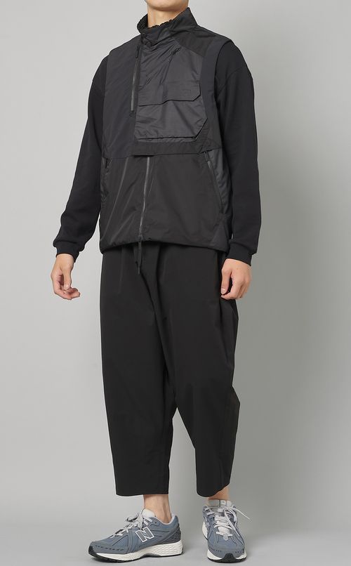 ストレッチサルエルパンツ