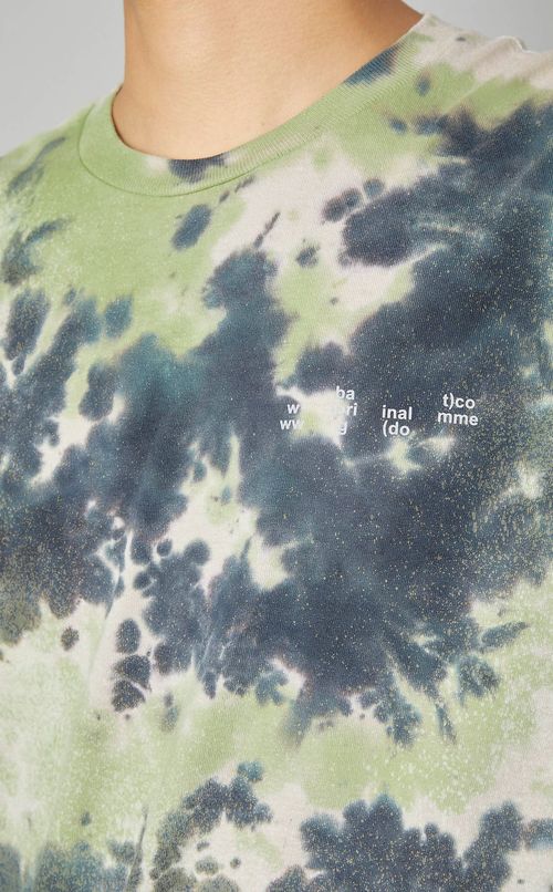 ロゴタイダイロングスリーブTシャツ