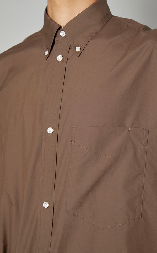 フィンクスコットンクロップドシャツ