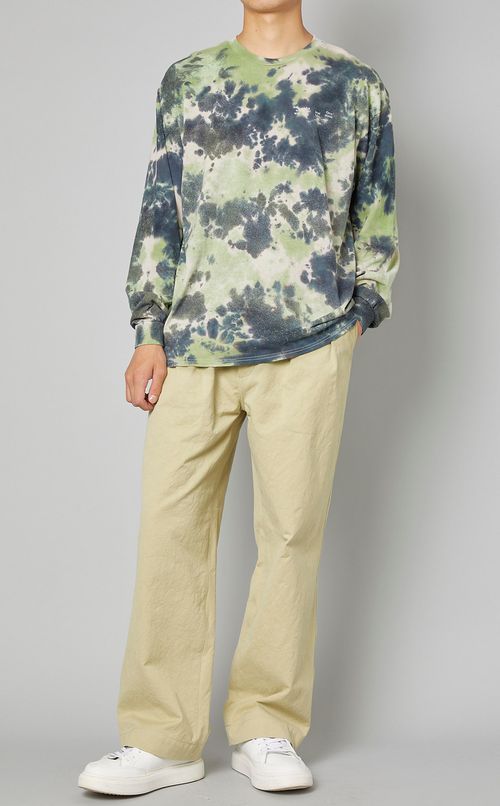 ロゴタイダイロングスリーブTシャツ