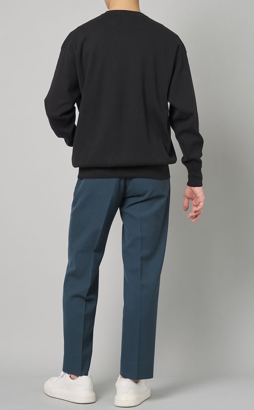 コットンカシミヤプルオーバーニット