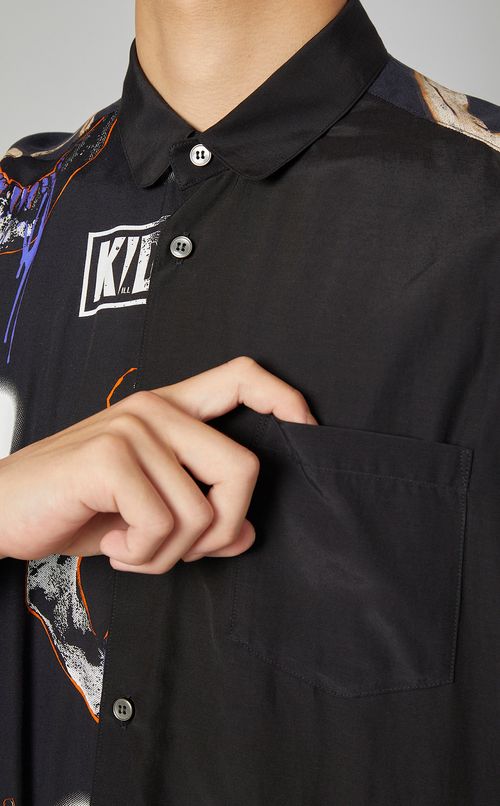 スリーパネルシャツ