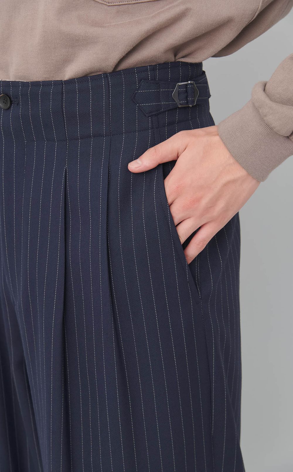 2タックミリタリートラウザー