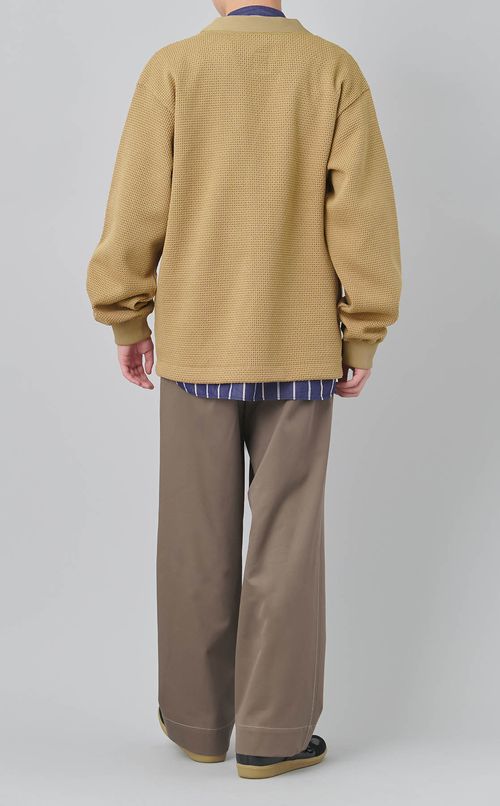 Vネックカーディガン