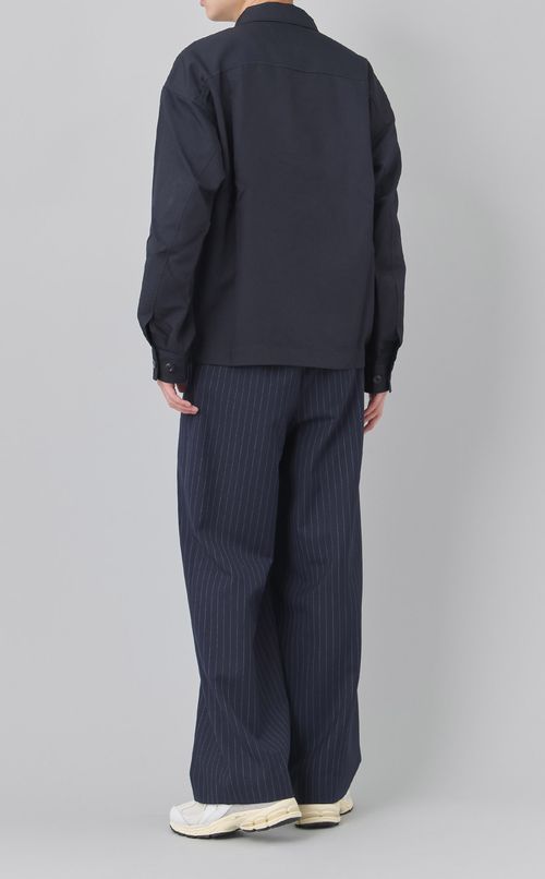 ポリエステルショートカバーオール