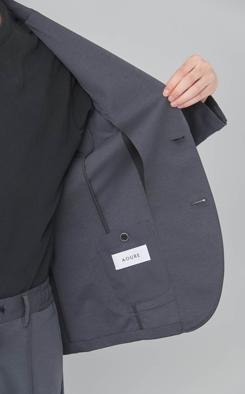 ウールジャージジャケット