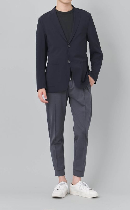 ウールジャージリブパンツ