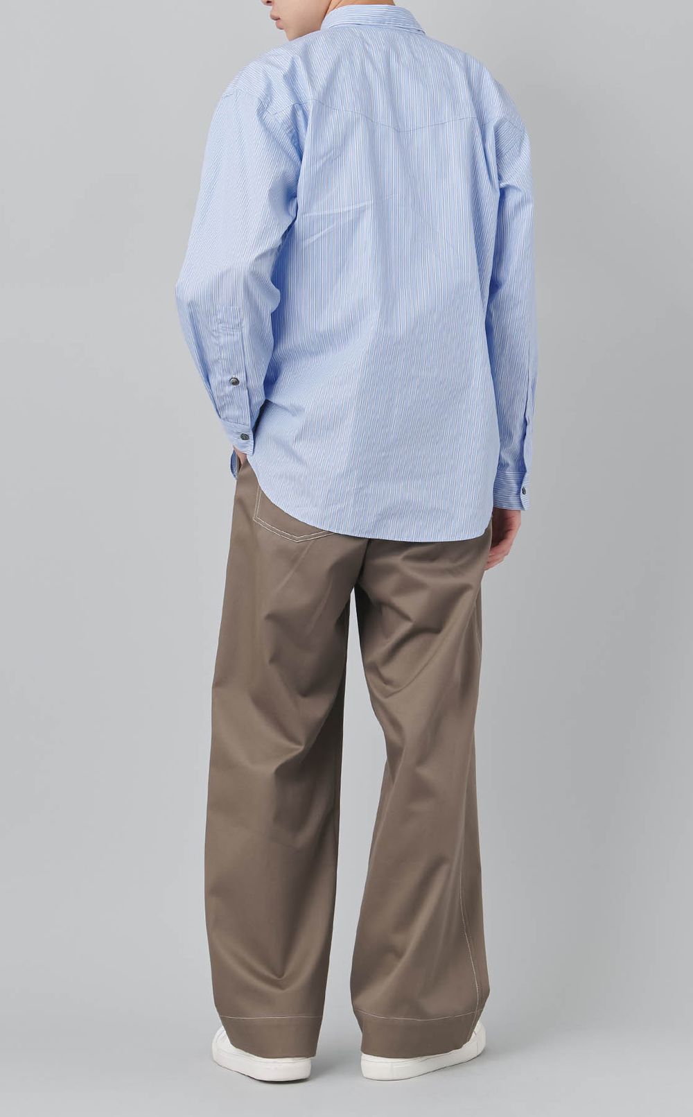 カラーステッチトラウザー