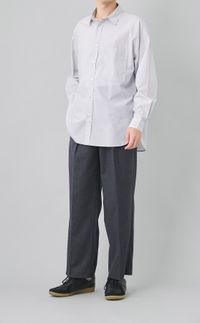 ウールカシミヤタックパンツ