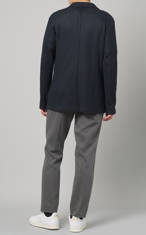 メッシュジャガードジャージジャケット