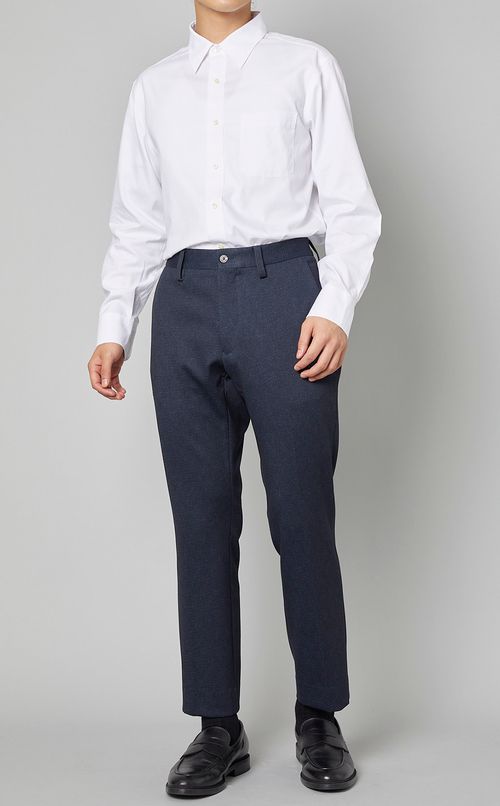 ポリレーヨンテーパードパンツ