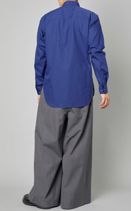 ブロードフリルタックシャツ