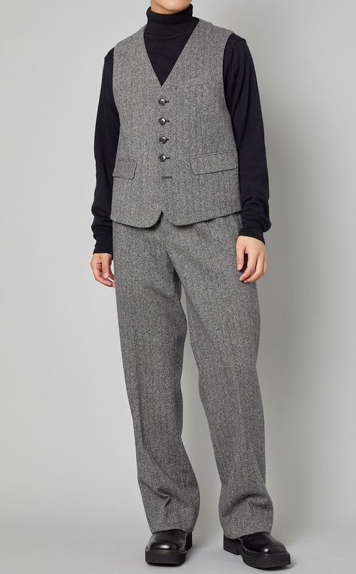 ワイドテーラードパンツ