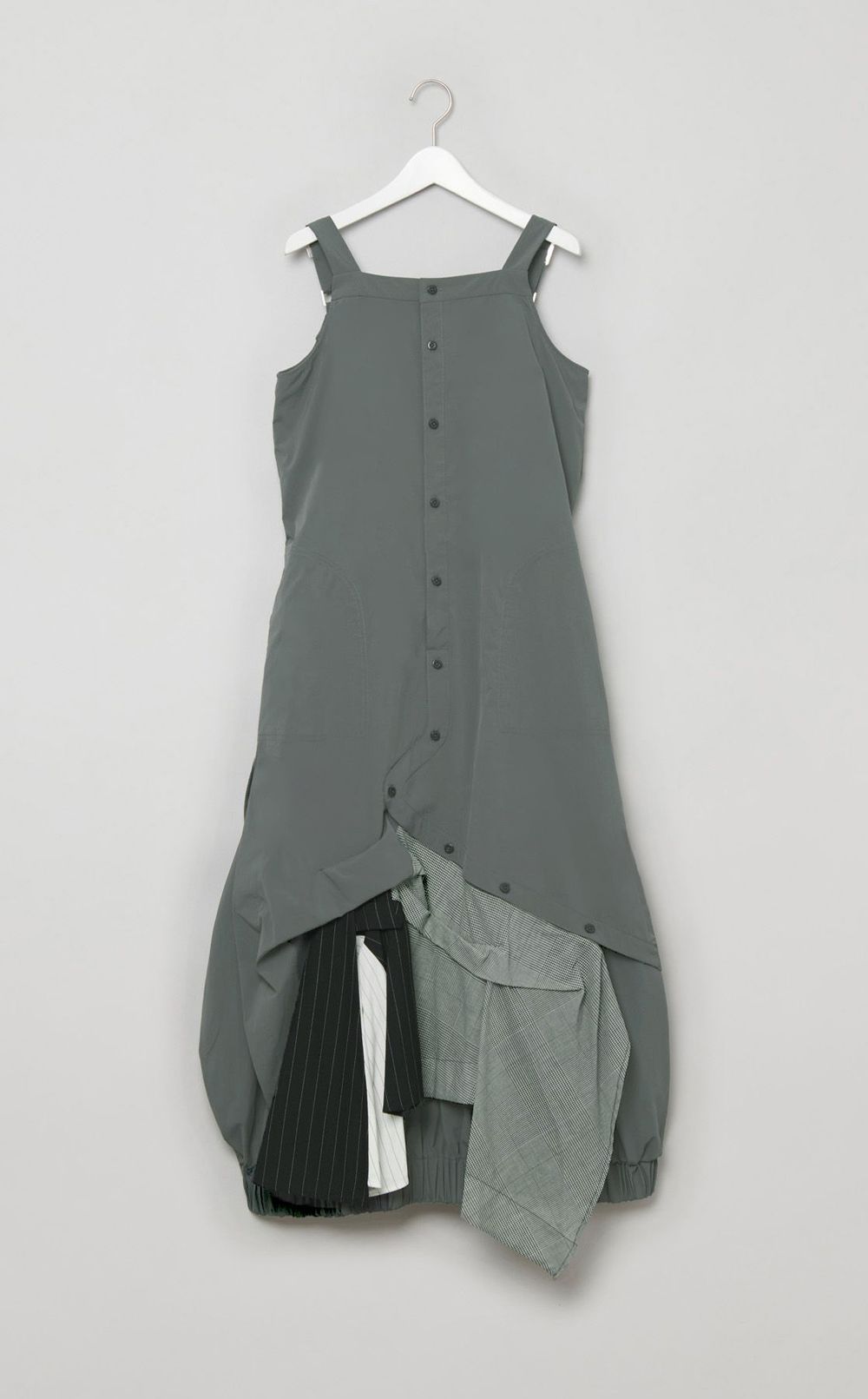 パターンミックスキャミソールワンピース