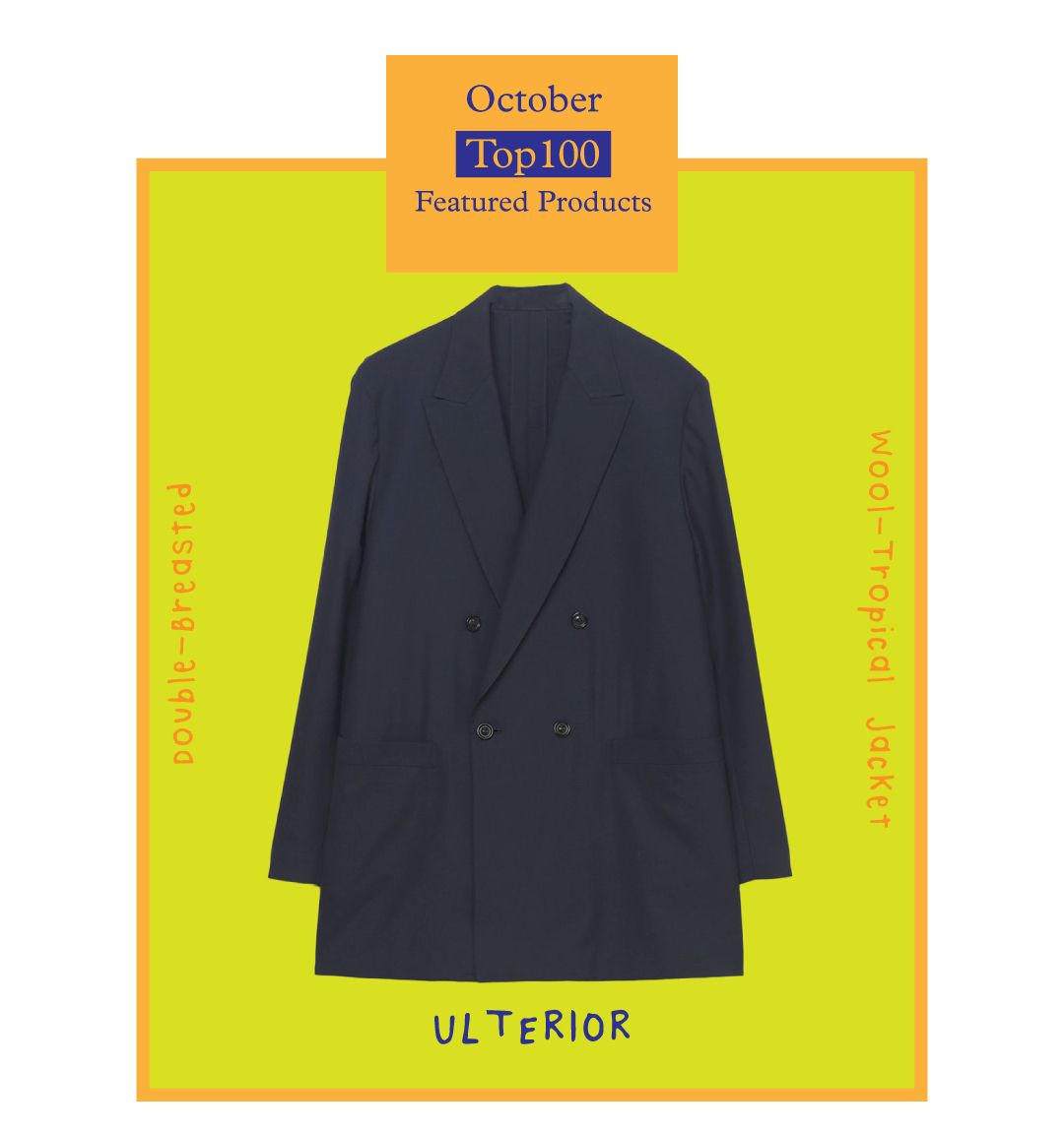 ULTERIORテーラードジャケット